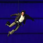 Tom Cruise performs