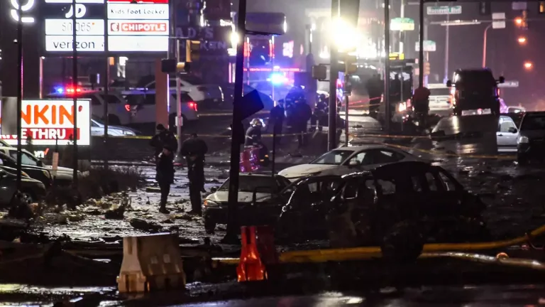 Officials confirm all six passengers were killed after air ambulance crashed into US neighbourhood