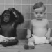 The Heartbreaking Experiment: A Human Baby and a Chimpanzee Raised Together