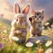 The Brave Bunny and the Lost Kitten: A Heartwarming Animal Tale